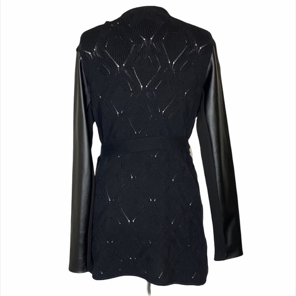 Bebe Belted Cardigan Sweater Size M - Picture 3 of 13